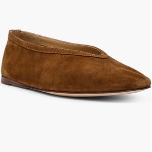 Steve Madden Leni Flat Women's Chestnut Suede Loafers